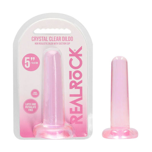 REALROCK Non Realistic Dildo With Suction Cup - 13.5 cm - 13.5 cm Dong - Pleasure Den