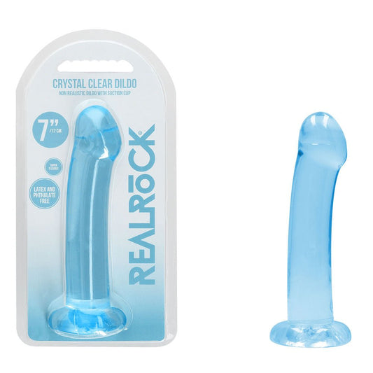 REALROCK Non Realistic Dildo With Suction Cup - 17 cm - 17 cm Dong - Pleasure Den