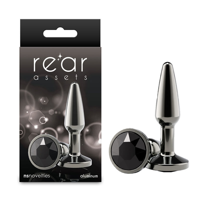Rear Assets Tapered - Small - Gunmetal - Pleasure Den