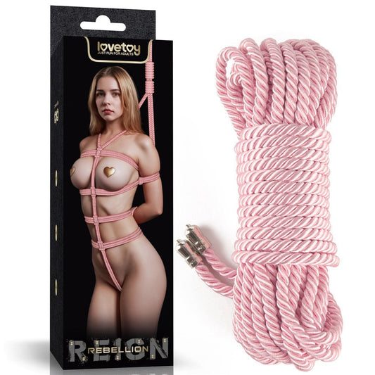Rebellion Reign Silky Bondage Rope - Bondage Rope - 10 metre length - Pleasure Den