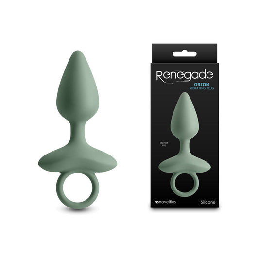 Renegade Orion - Sage - 13 cm USB Rechargeable Vibrating Butt Plug - Pleasure Den