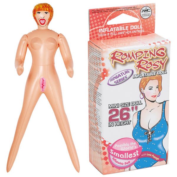 Romping Rosy - Mini Inflatable Love Doll - Pleasure Den
