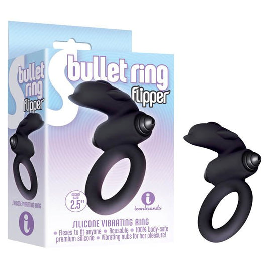 S-Bullet Ring - Flipper - Vibrating Cock Ring - Pleasure Den