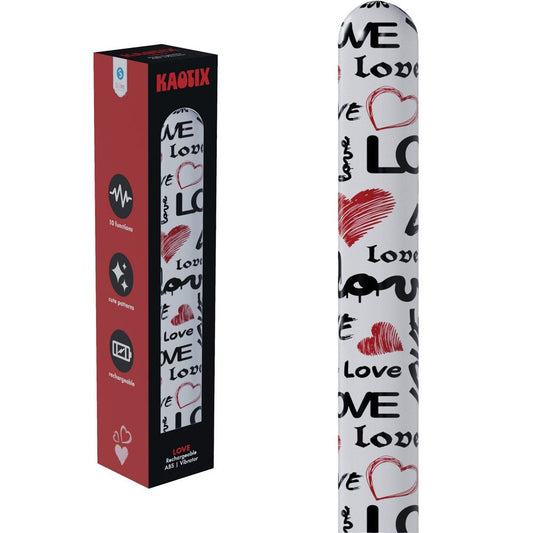 S-LINE Kaotix Love - 17.8 cm USB Rechargeable Vibrator - Pleasure Den