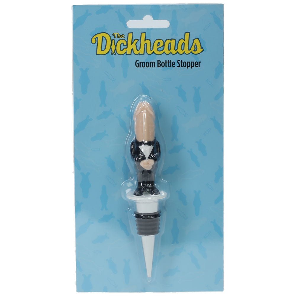 S-LINE The Dickheads - Groom Bottle Stopper - Novelty Wine Bottle Stopper - Pleasure Den