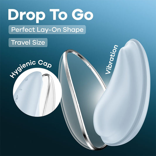 Satisfyer Drop To Go - USB Rechargeable Clitoral Stimulator - Pleasure Den