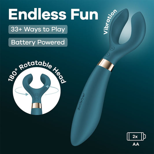 Satisfyer Endless Fun - Battery Series - 23.5 cm Stimulator - Pleasure Den