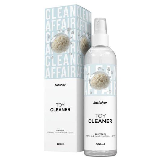Satisfyer Toy Cleaner 300 ml - Misting Toy Cleaner - 300 ml Spray Bottle - Pleasure Den