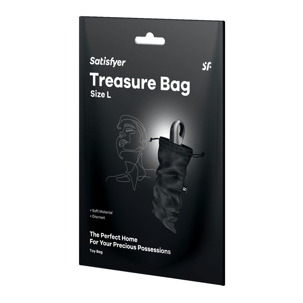 Satisfyer Treasure Bag Large - Large Toy Storage Bag - Pleasure Den