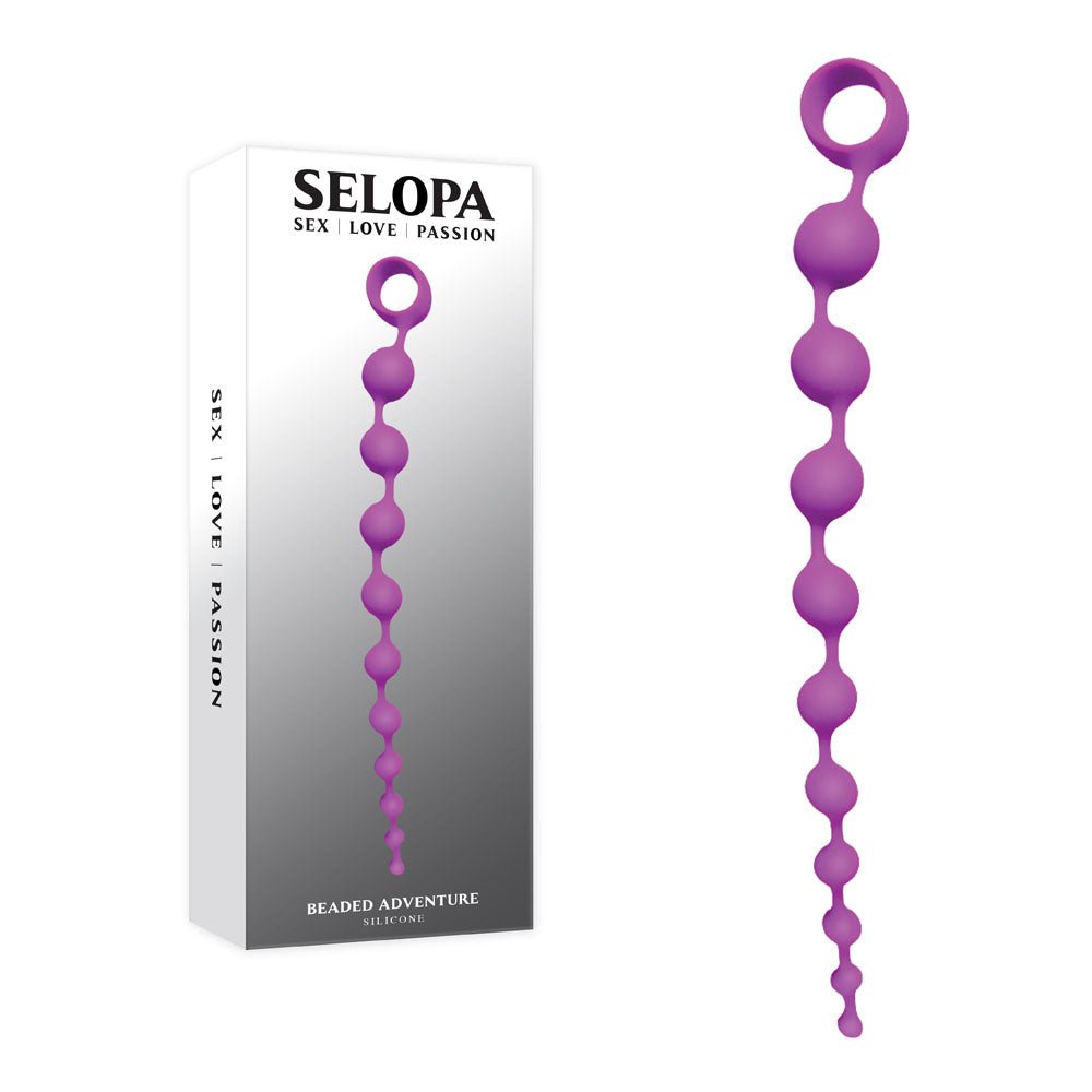 Selopa BEADED ADVENTURE - 35.5 cm Anal Beads - Pleasure Den