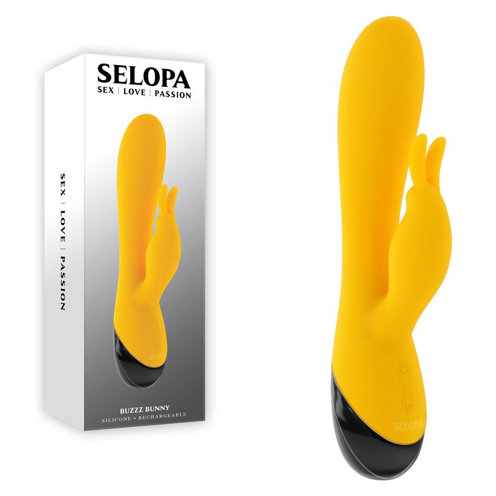 Selopa BUZZZ BUNNY - 19.7 cm USB Rechargeable Rabbit Vibrator - Pleasure Den