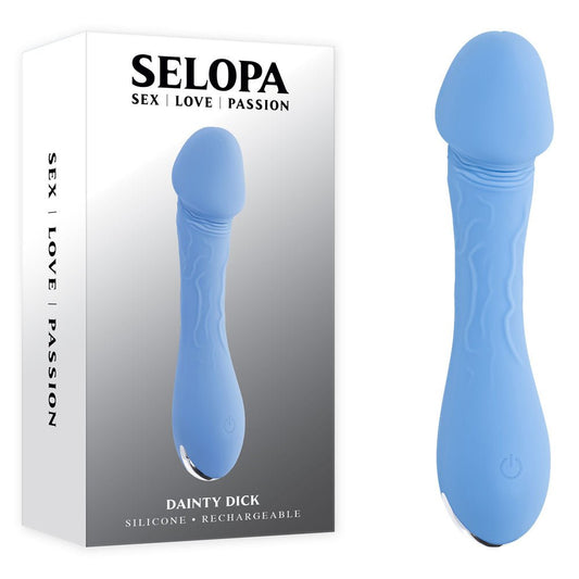 Selopa DAINTY DICK - Baby 11.9 cm USB Rechargeable Mini Vibrator - Pleasure Den