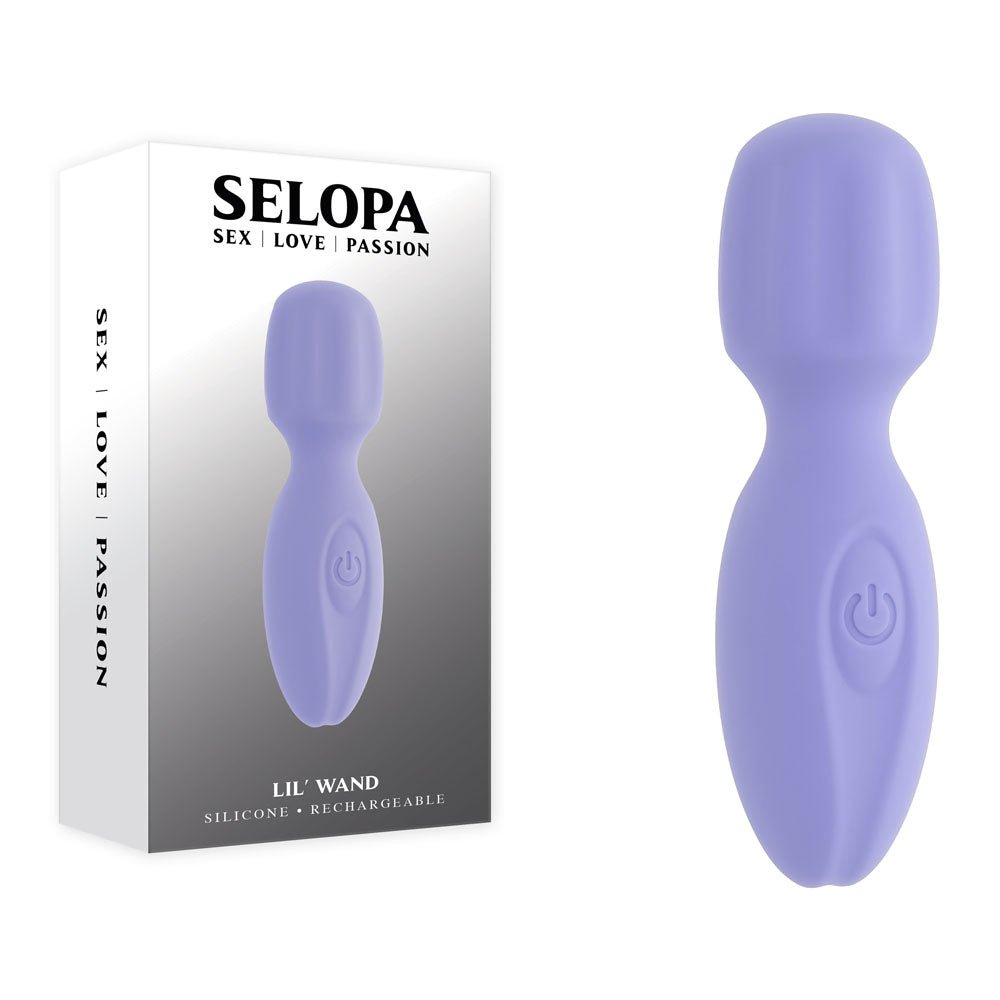 Selopa LIL' WAND - 11 cm USB Rechargeable Massage Wand - Pleasure Den