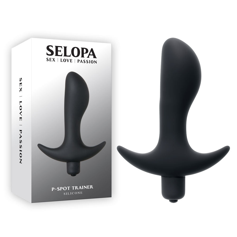 Selopa P-SPOT TRAINER - 12.7 cm Vibrating Prostate Massager - Pleasure Den