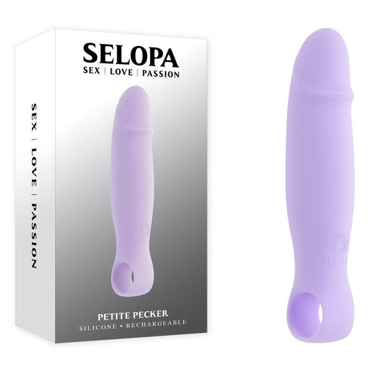 Selopa PETITE PECKER - 11.7 cm USB Rechargeable Mini Vibrator - Pleasure Den