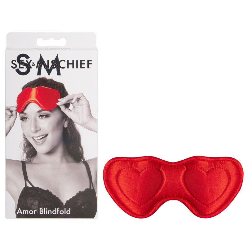 Sex & Mischief Amor Blindfold - Padded Blindfold - Pleasure Den