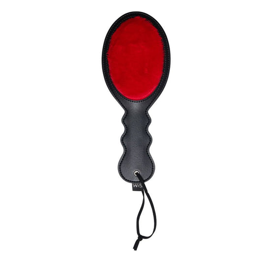 Sex & Mischief Amor Paddle - /Black Spanking Paddle - Pleasure Den
