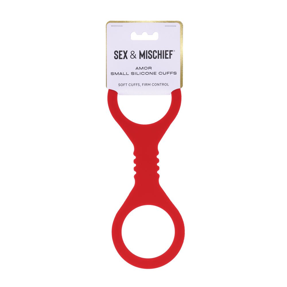 Sex & Mischief Amor Small Silicone Cuffs - Small Restraints - Pleasure Den