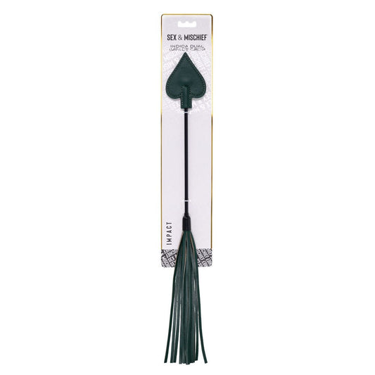 Sex & Mischief Indica Dual Impact Crop - Crop Whip - Pleasure Den