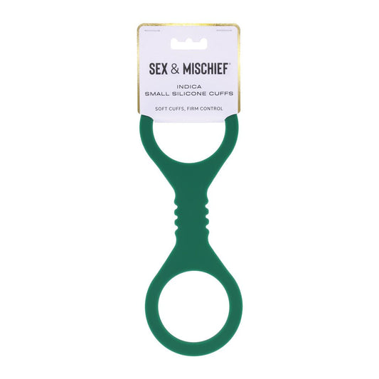 Sex & Mischief Indica Small Silicone Cuffs - Small Restraints - Pleasure Den