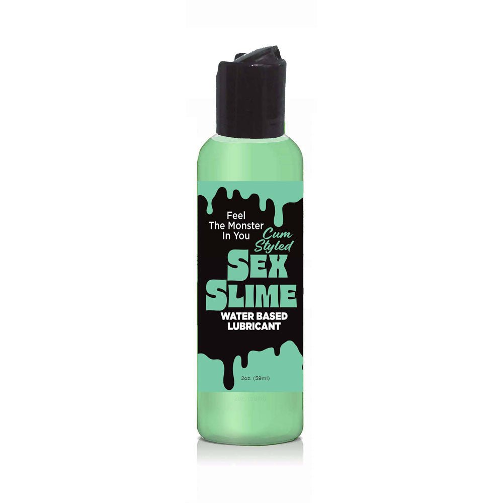 Sex Slime Cum Style Creature Lube - 60 ml - Cum Style Water Based Lubricant - 60 ml Bottle - Pleasure Den