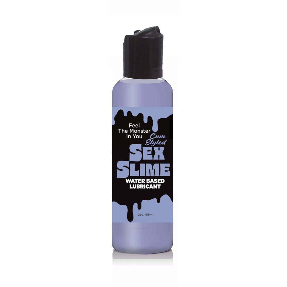 Sex Slime Cum Style Creature Lube - 60 ml - Cum Style Water Based Lubricant - 60 ml Bottle - Pleasure Den