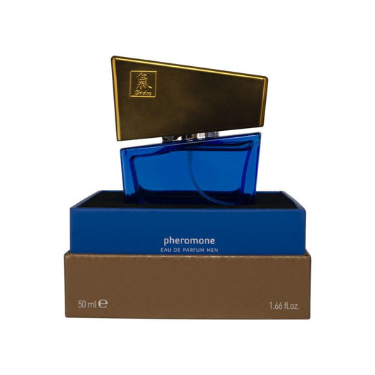 Shiatsu Pheromone Eau De Parfum Men - Dark - Pheromone Fragrance for Men - 50 ml - Pleasure Den