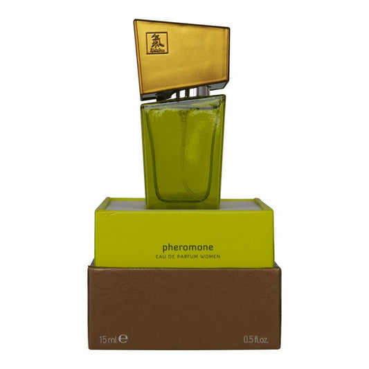 Shiatsu Pheromone Eau De Parfum Women - Lime - Pheromone Fragrance for Women - 15 ml - Pleasure Den