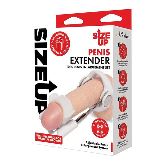 Size Up Penis Extender - Penis Extender Kit - 10 Piece Set - Pleasure Den