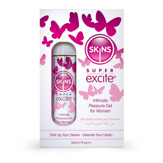 Skins Super Excite - Intimate Pleasure Gel for Women - 30 ml - Pleasure Den