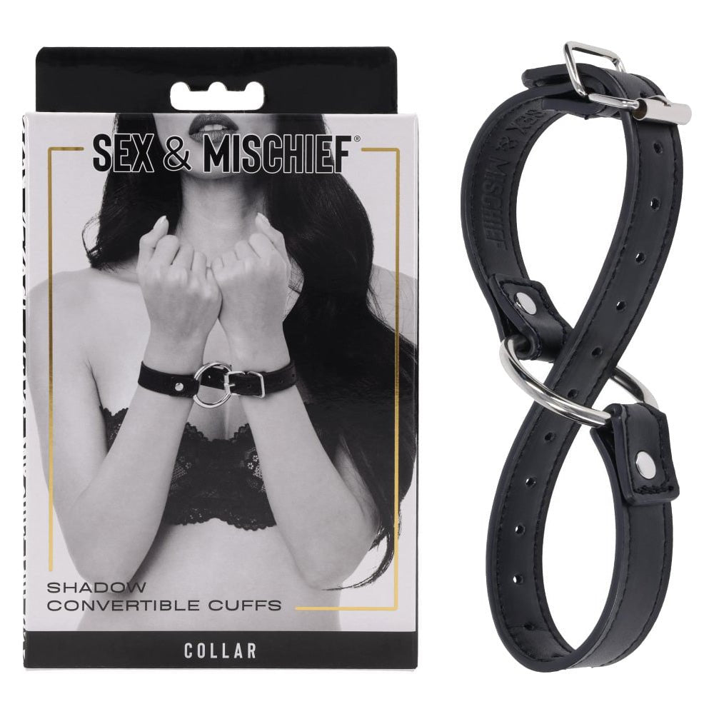 S&M Shadow Convertible Cuffs - Restraints - Pleasure Den