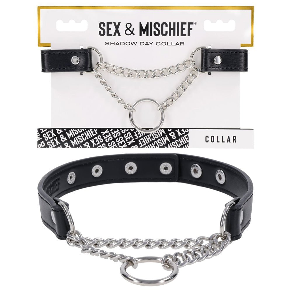 S&M Shadow Day Collar - Collar - Pleasure Den