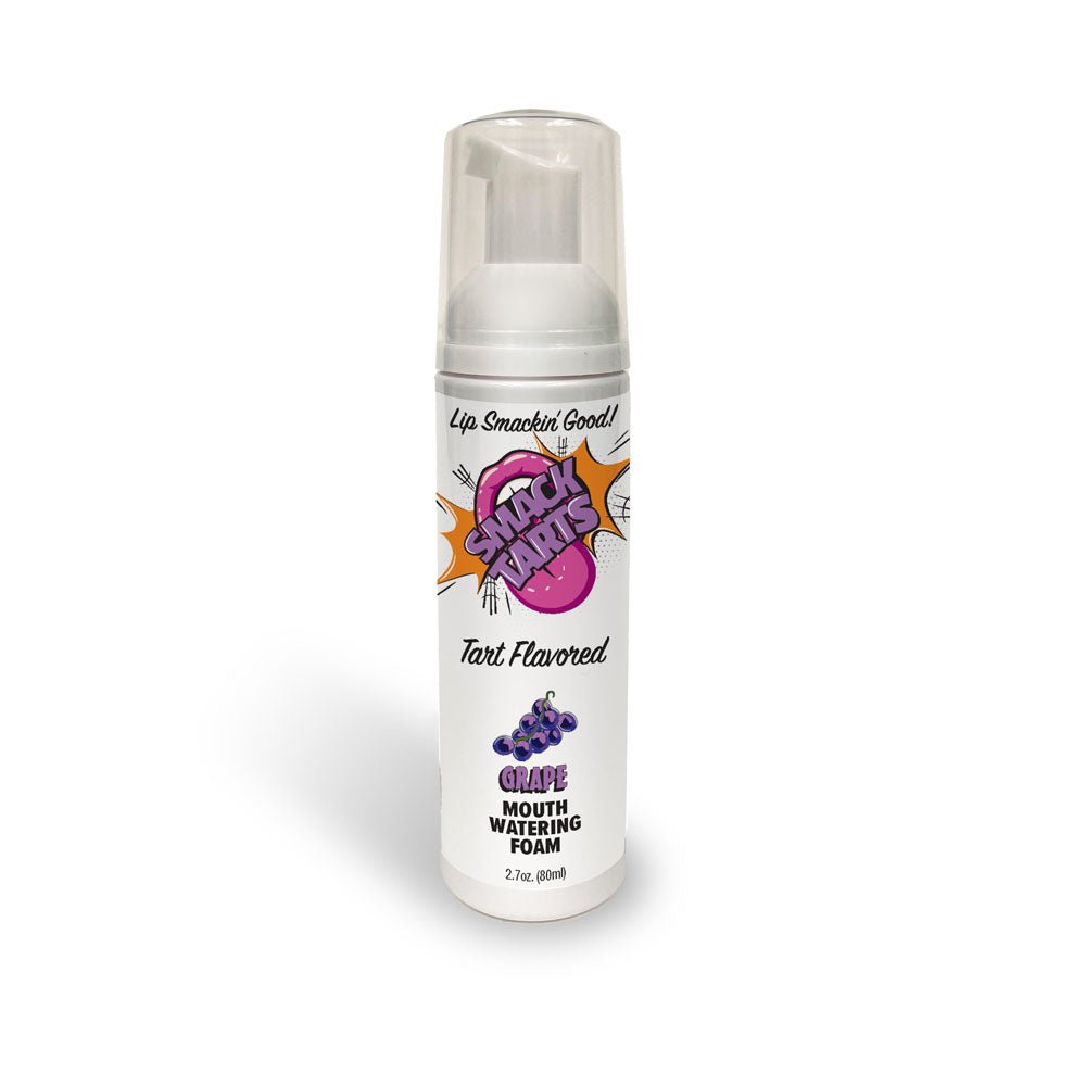 Smack Tarts Mouthwatering Foam - Grape - Sour Grape Flavoured - 80 ml Bottle - Pleasure Den