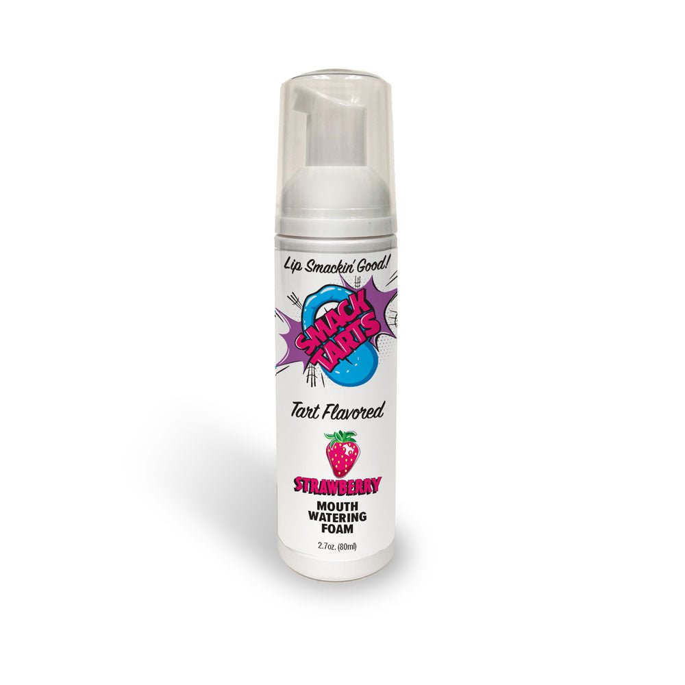 Smack Tarts Mouthwatering Foam - Strawberry - Sour Strawberry Flavoured - 80 ml Bottle - Pleasure Den