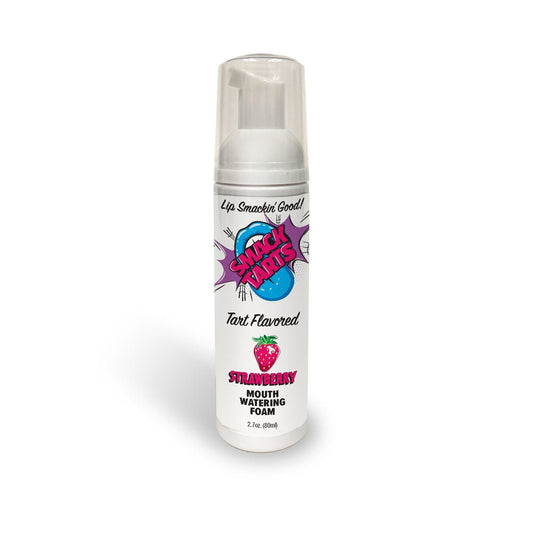 Smack Tarts Mouthwatering Foam - Strawberry - Sour Strawberry Flavoured - 80 ml Bottle - Pleasure Den