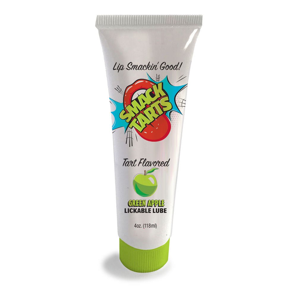 Smack Tarts - Sour Green Apple - Sour Green Apple Flavoured Lubricant - 120 ml Tube - Pleasure Den