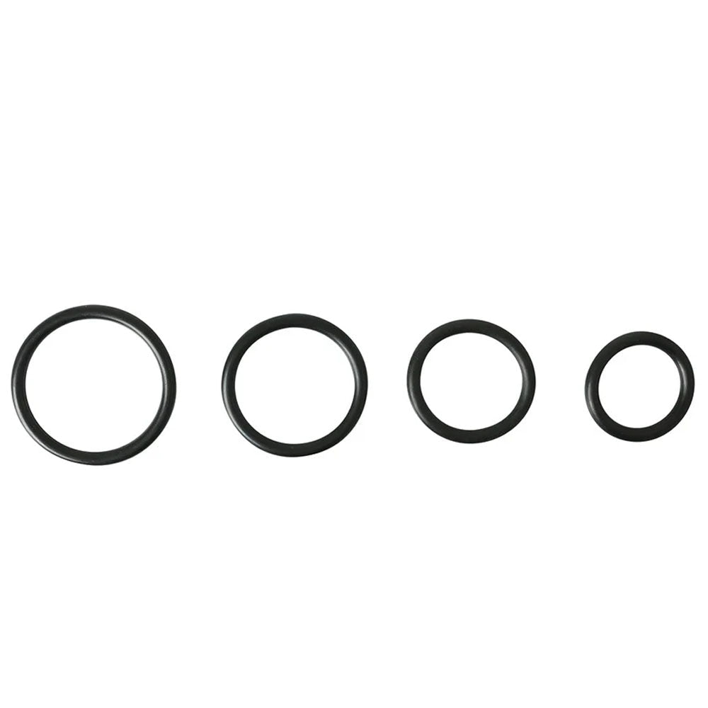 SPORTSHEETS Rubber O-Ring 4 Pack - Rings - 4 Pack - Pleasure Den