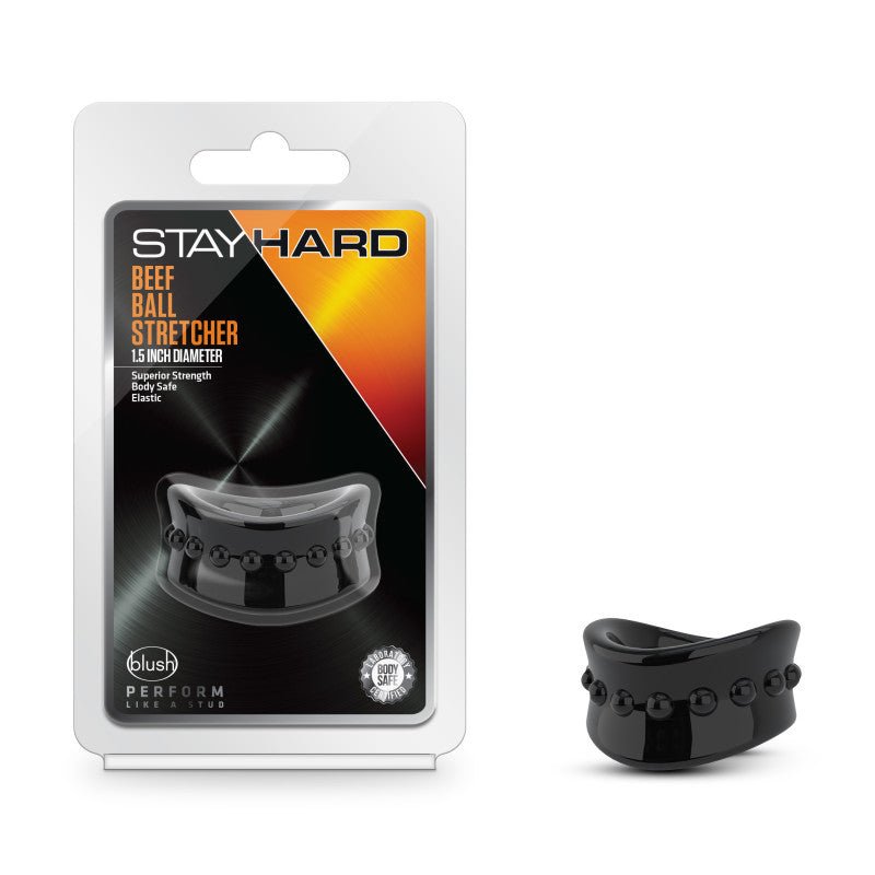 Stay Hard Beef Ball Stretcher - 3.8 cm Ball Stretcher Ring - Pleasure Den