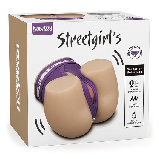 Streetgirls Dual Motor Sensation Pulse - USB Rechargeable Vibrating Masturbator - Pleasure Den