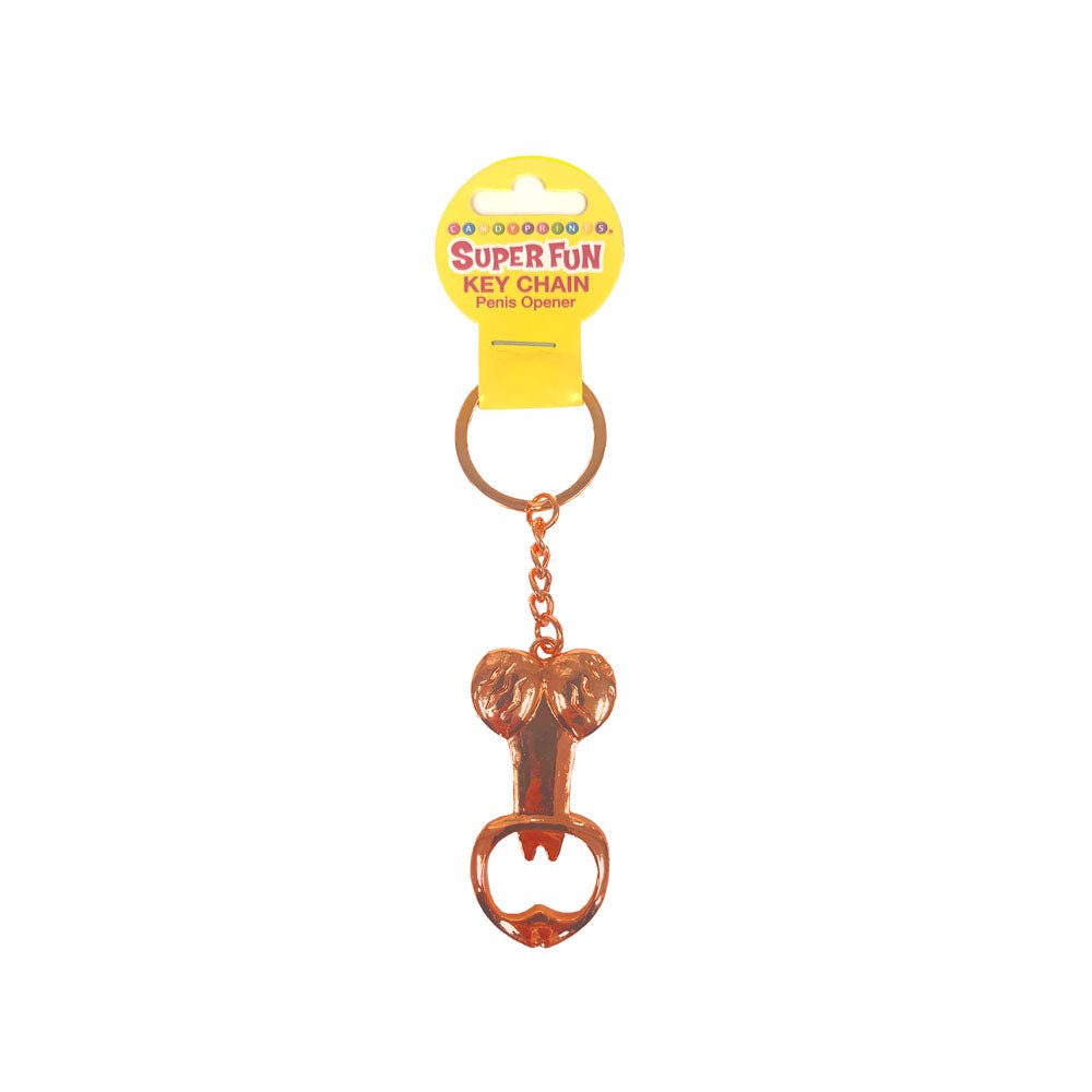 Super Fun Key Chain - Penis Bottle Opener - Novelty Key Chain - Pleasure Den