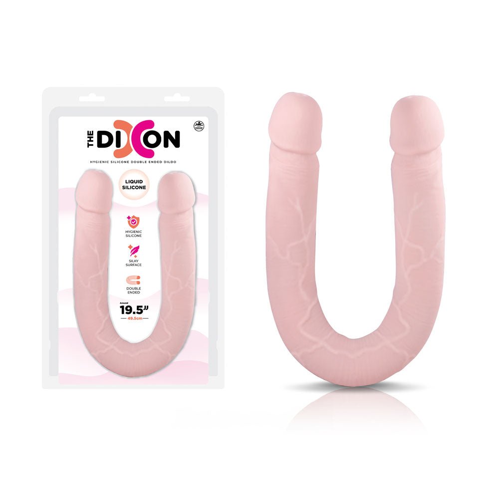 The Dixon - 50 cm Silicone Double Dong - Pleasure Den