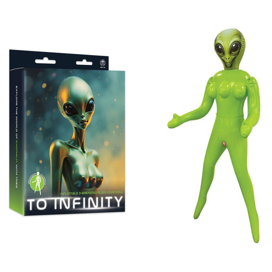 To Infinity - Inflatable Alien Love Doll - Pleasure Den