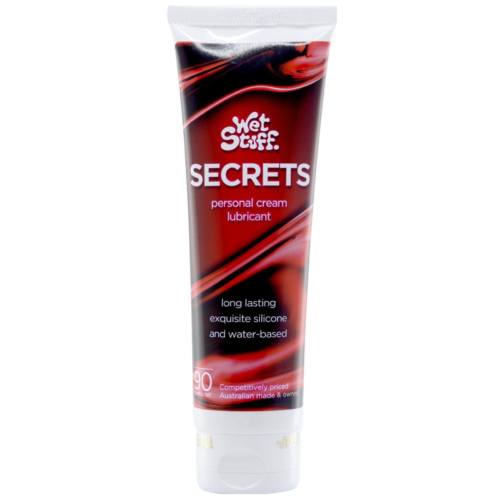 Wet Stuff Secrets - 90g Tube - Hybrid Lubricant - 90 gram Tube - Pleasure Den