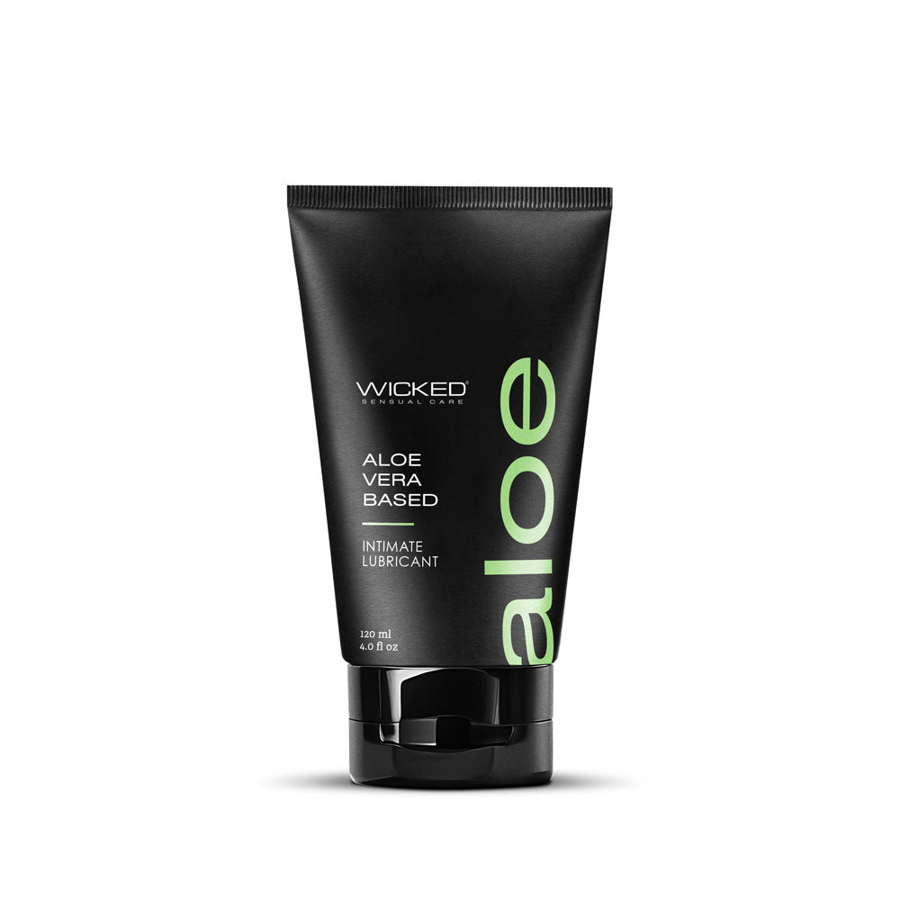 Wicked ALOE - Aloe Vera Based Lubricant - 120 ml Tube - Pleasure Den