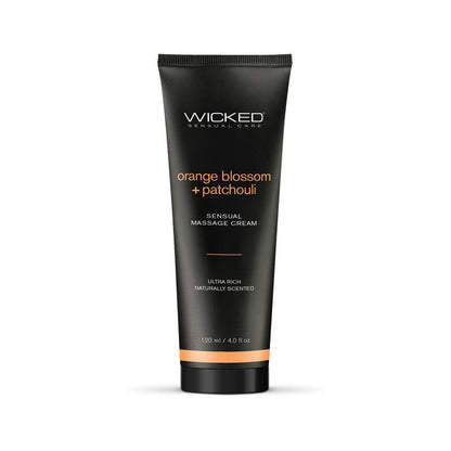 Wicked SAGE + SEA SALT Sensual Massage Cream - Scented Massage Cream - 120 ml Tube - Pleasure Den
