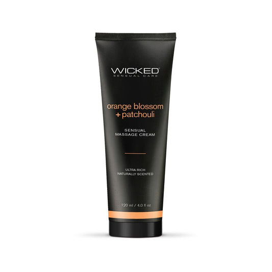 Wicked SAGE + SEA SALT Sensual Massage Cream - Scented Massage Cream - 120 ml Tube - Pleasure Den