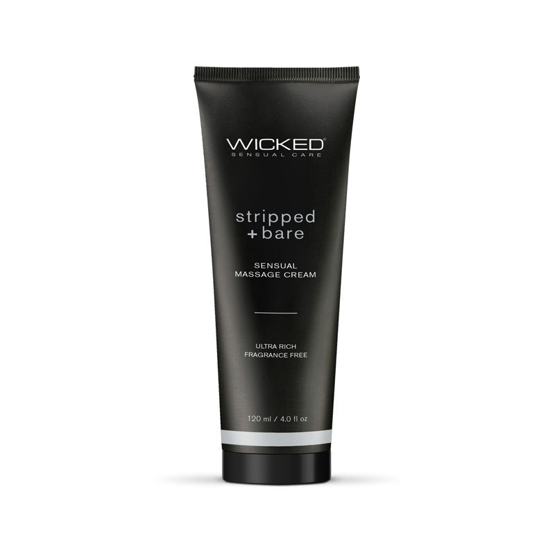 Wicked SAGE + SEA SALT Sensual Massage Cream - Scented Massage Cream - 120 ml Tube - Pleasure Den