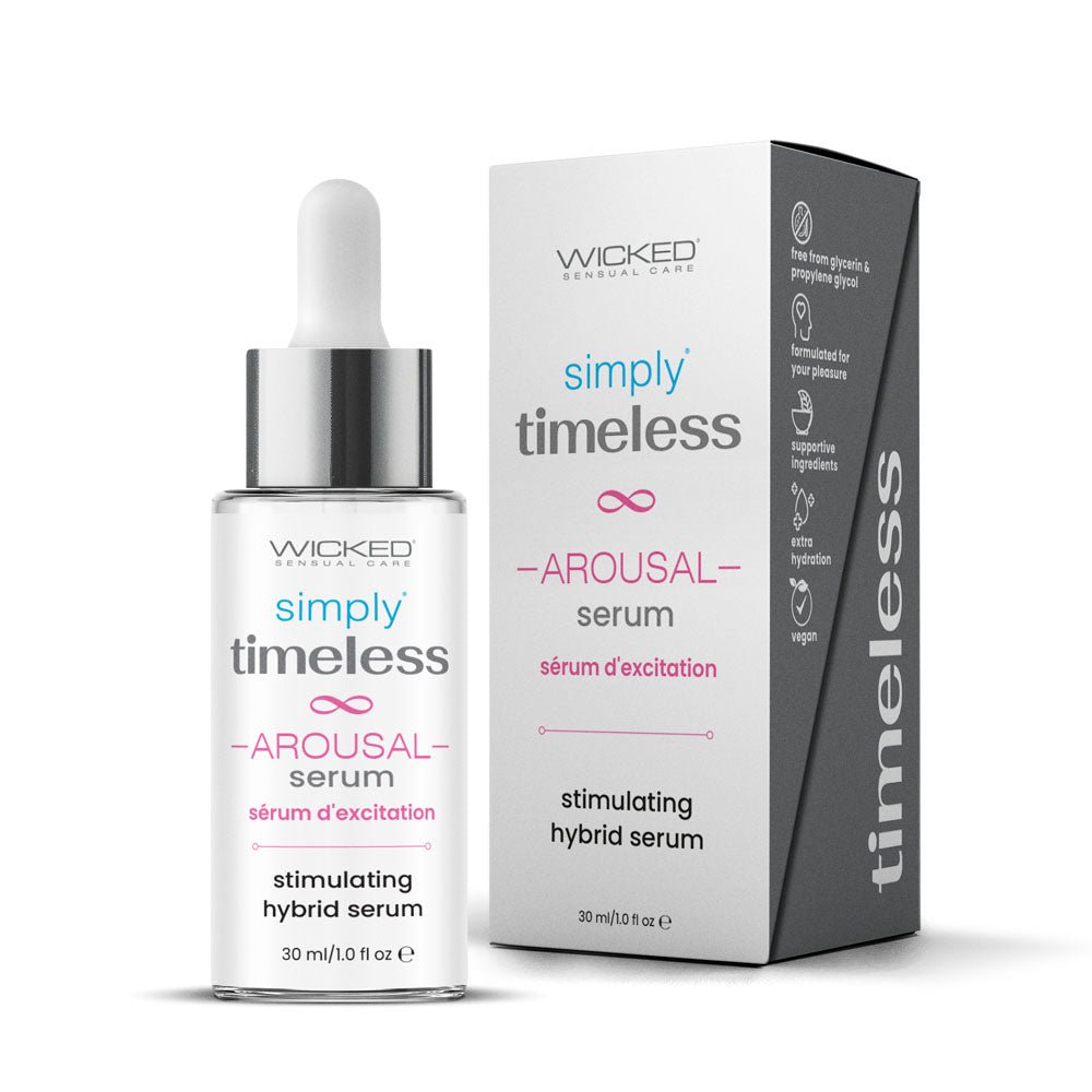 Wicked SIMPLY TIMELESS AROUSAL SERUM - Arousal Serum for Women - 30 ml - Pleasure Den