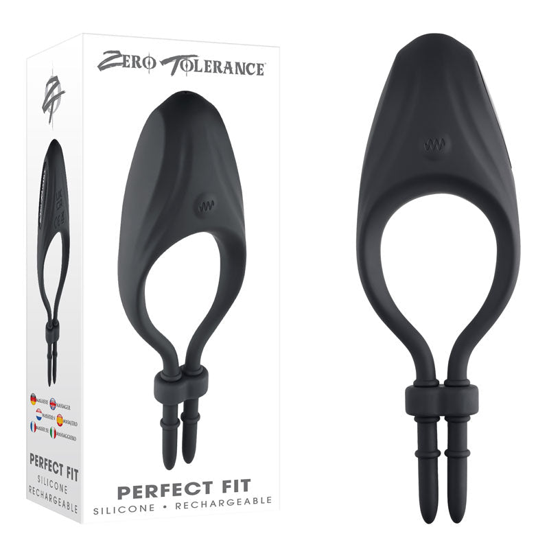 Zero Tolerance PERFECT FIT - USB Rechargeable Vibrating Lasso Cock Ring - Pleasure Den