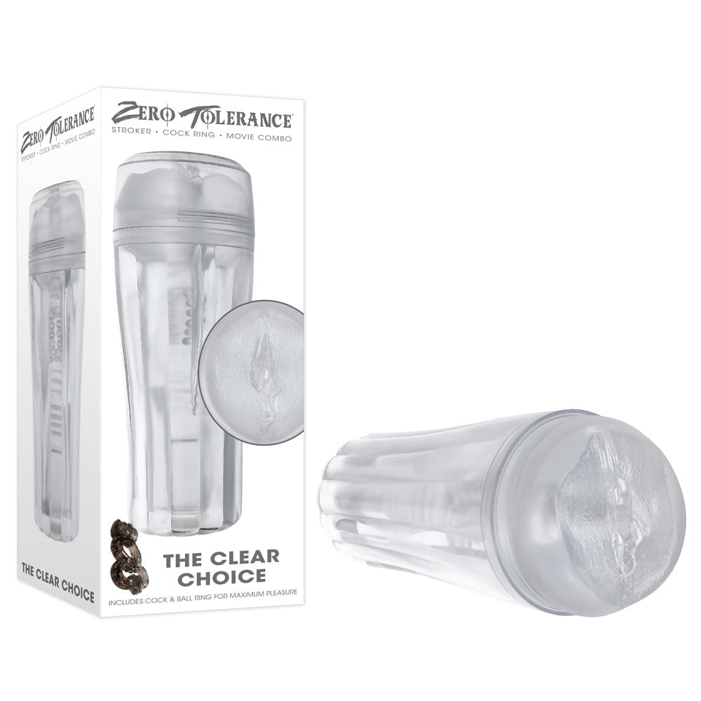Zero Tolerance THE CHOICE - 21 cm Vagina Stroker - Pleasure Den